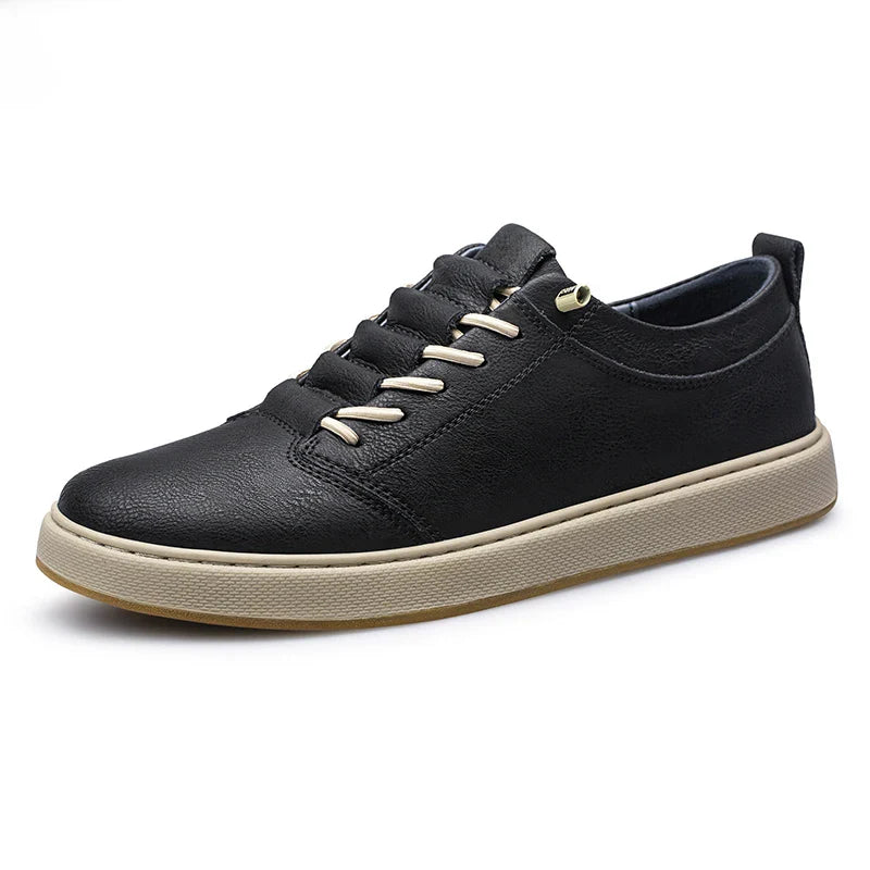 Elegantes zapatos de piel
