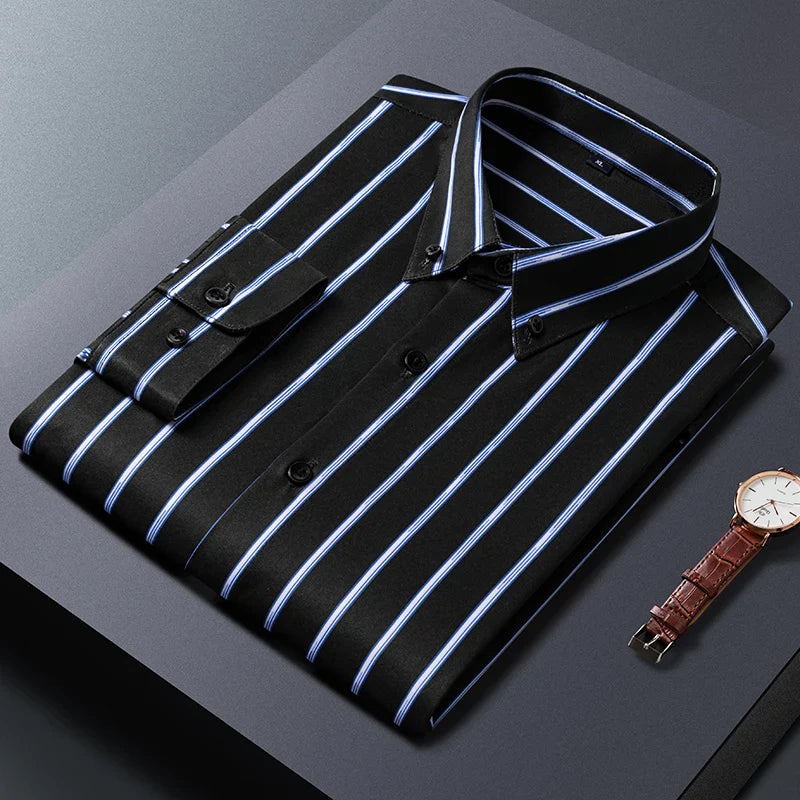Givalli - Elegante camisa de rayas para hombre