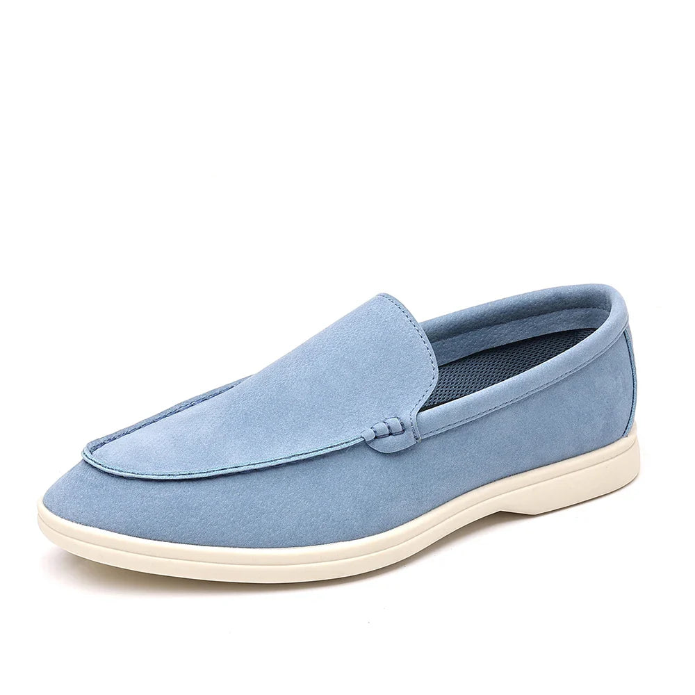 Mocasines casuales de ante