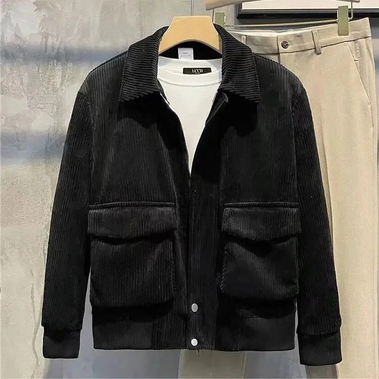 Elegante chaqueta de pana