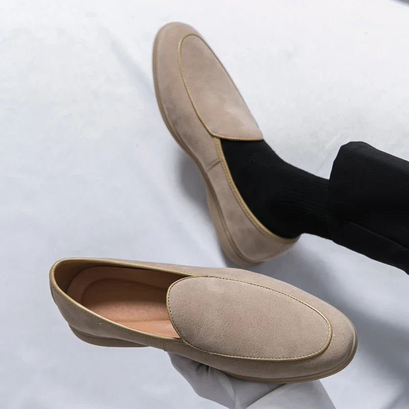 Mocasines de ante Chic
