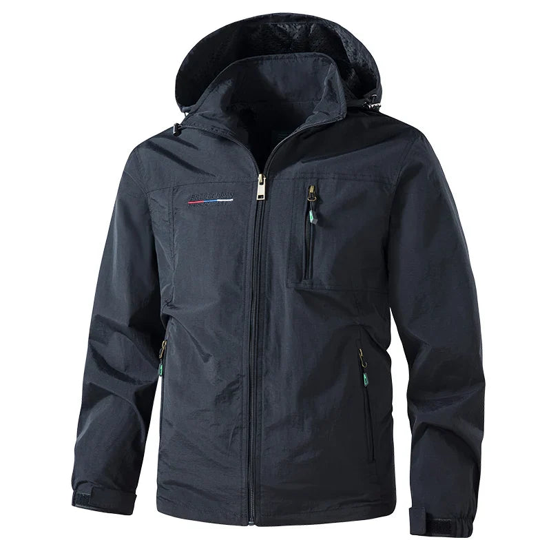 Chaqueta elegante e impermeable