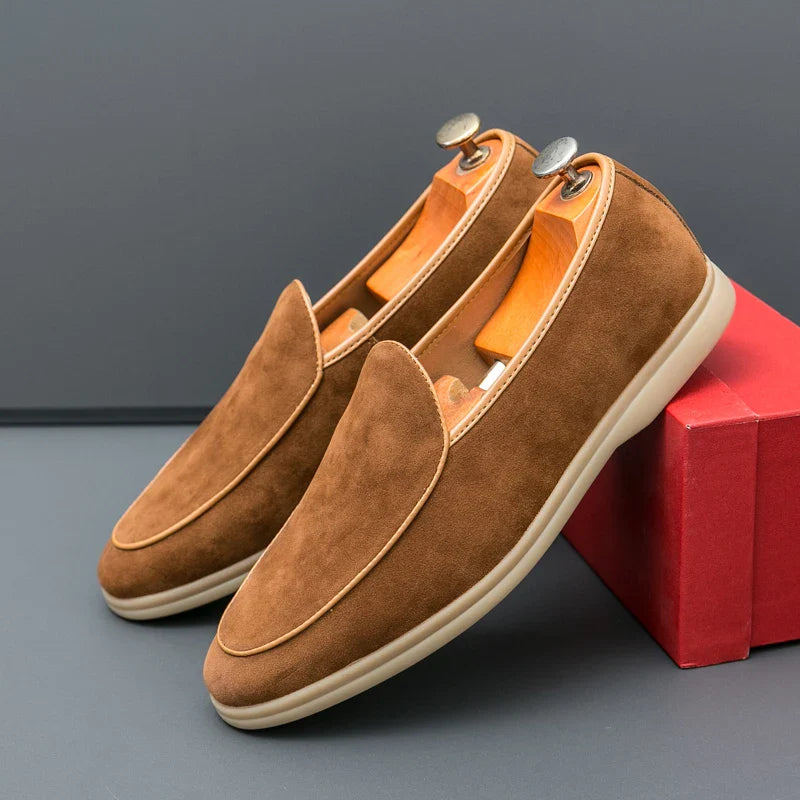 Mocasines de ante Chic