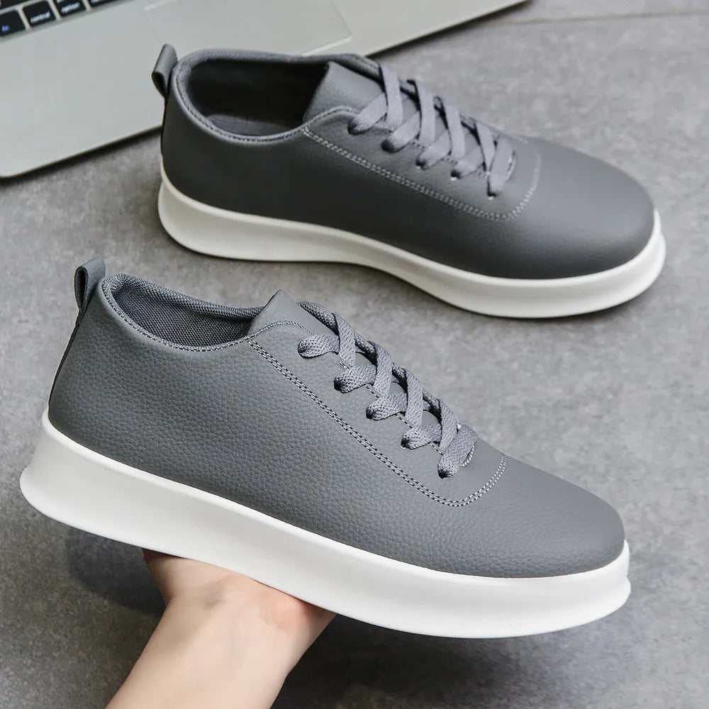 Elegantes zapatos de piel