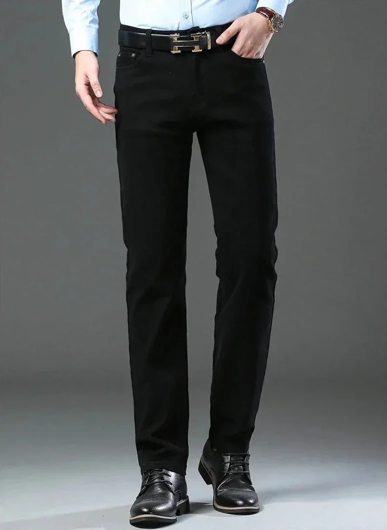 Elegantes vaqueros de algodón