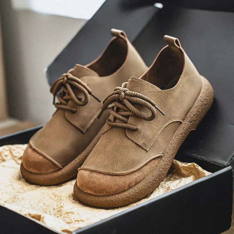 Elegantes zapatos de ante