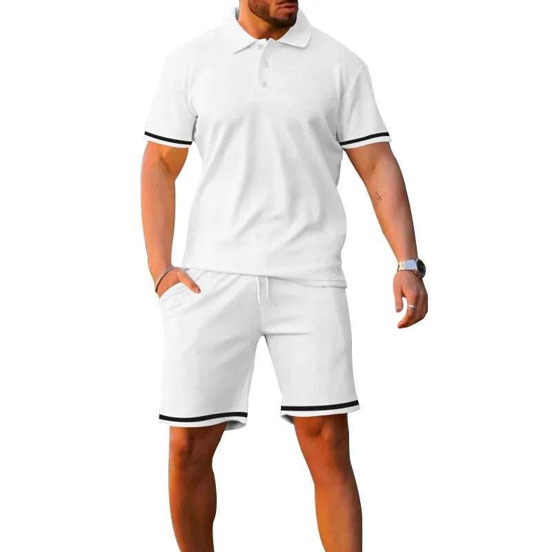 Elegante conjunto de polo