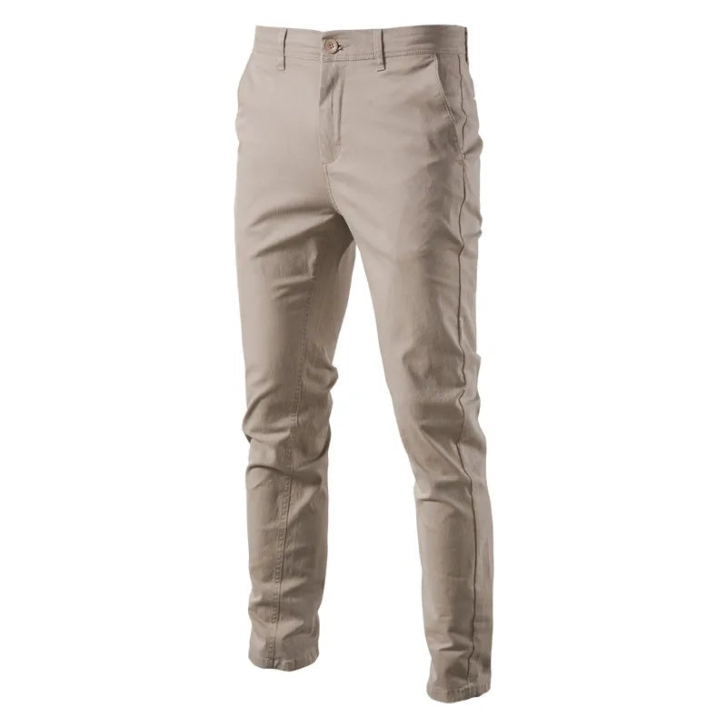 Pantalones informales de algodón