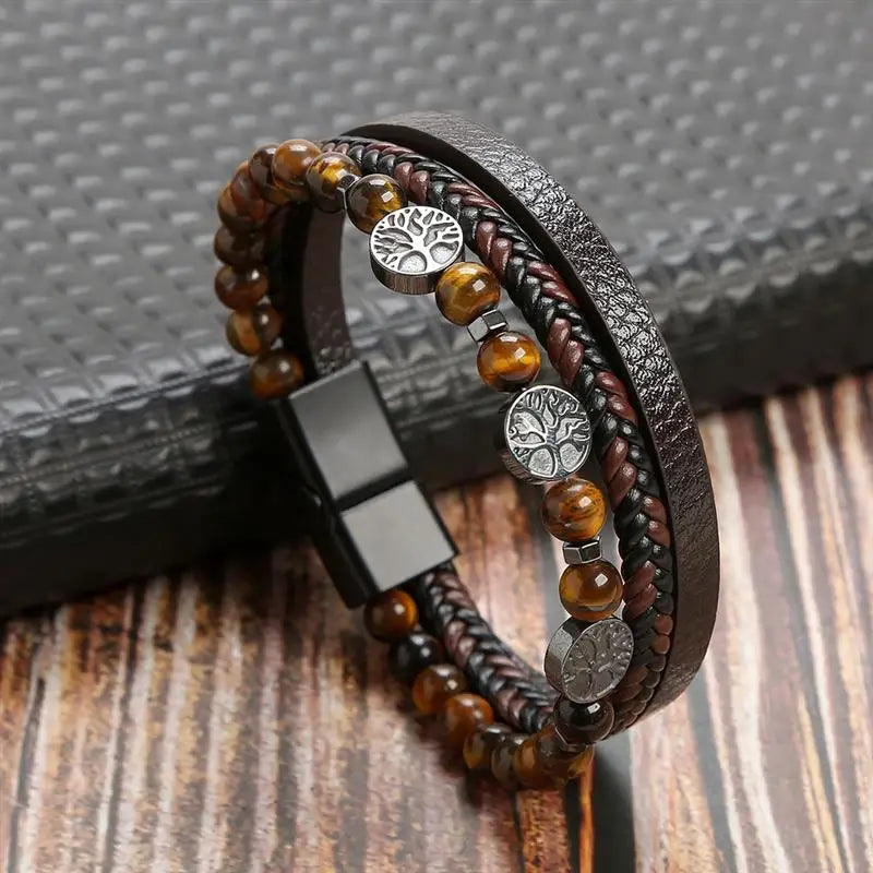 Elegante pulsera para hombre