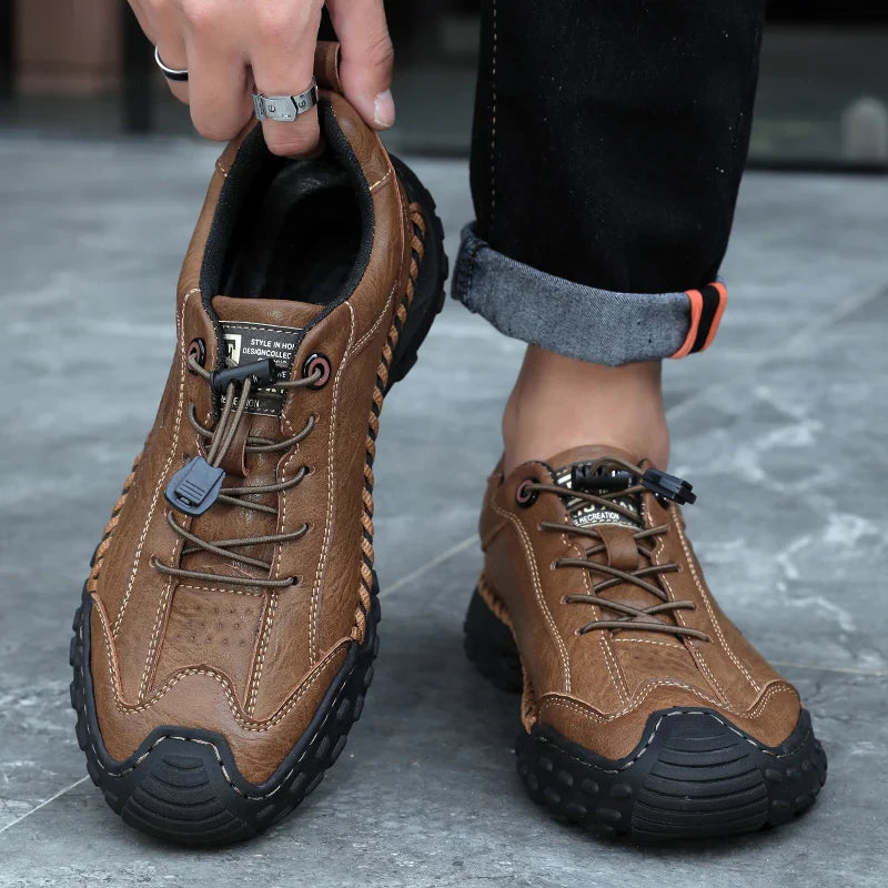 Zapatos de verano informales de cuero