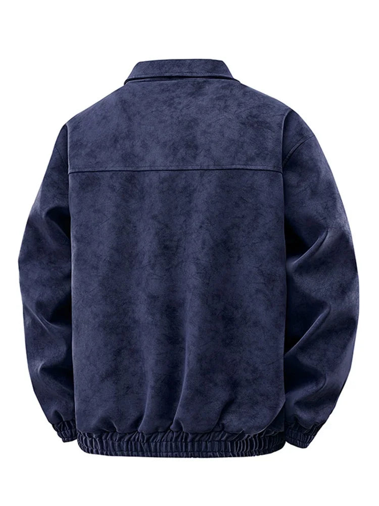 Chaqueta retro con forro polar