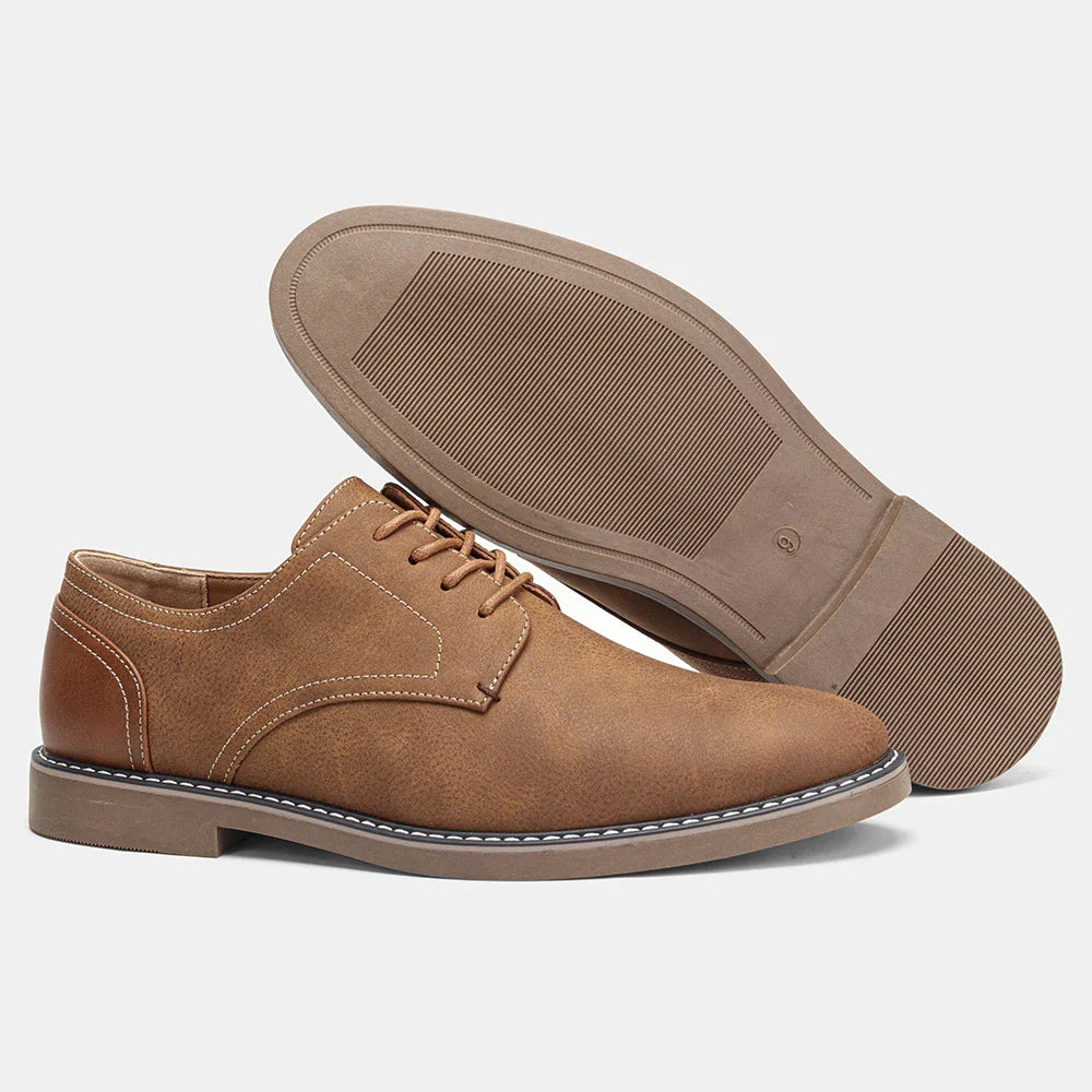 Zapatos de vestir de cuero informales
