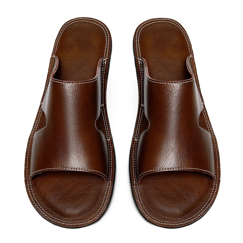 Zapatillas de cuero informales