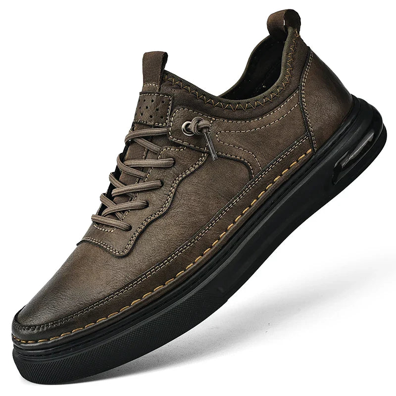Elegantes zapatos de piel