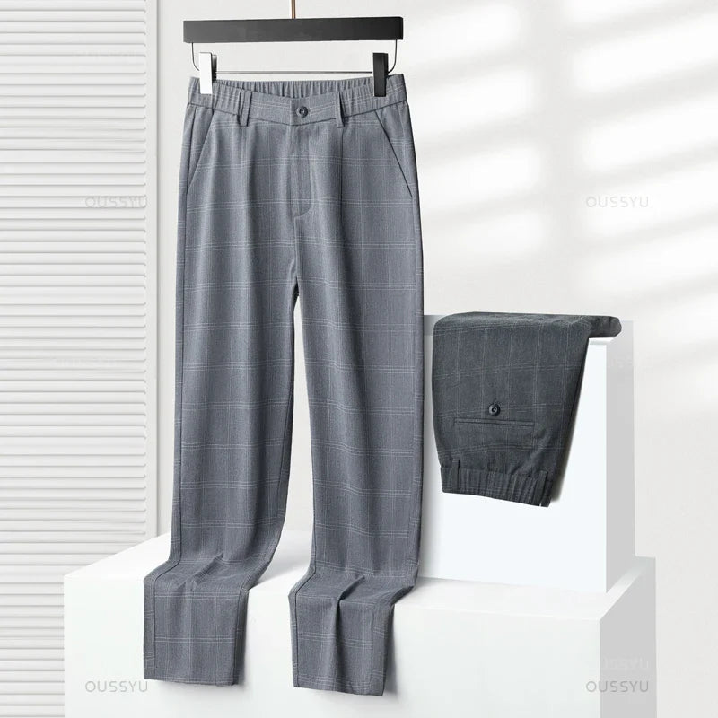 Pantalones de cuadros clásicos