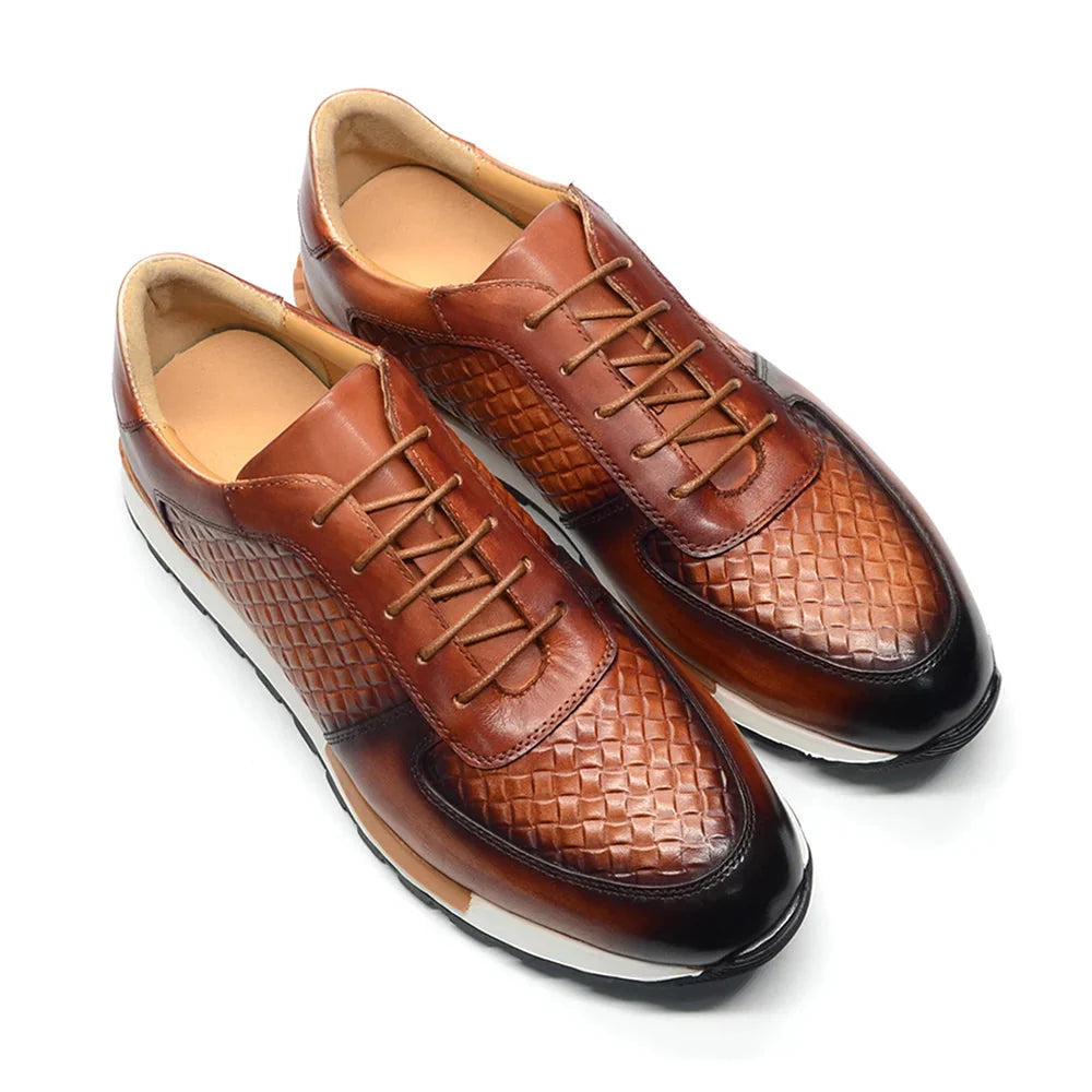 Elegantes zapatos de piel