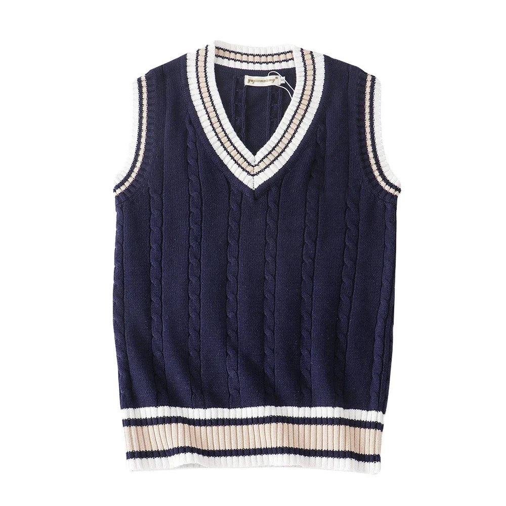 Chaleco elegante sin mangas para hombre