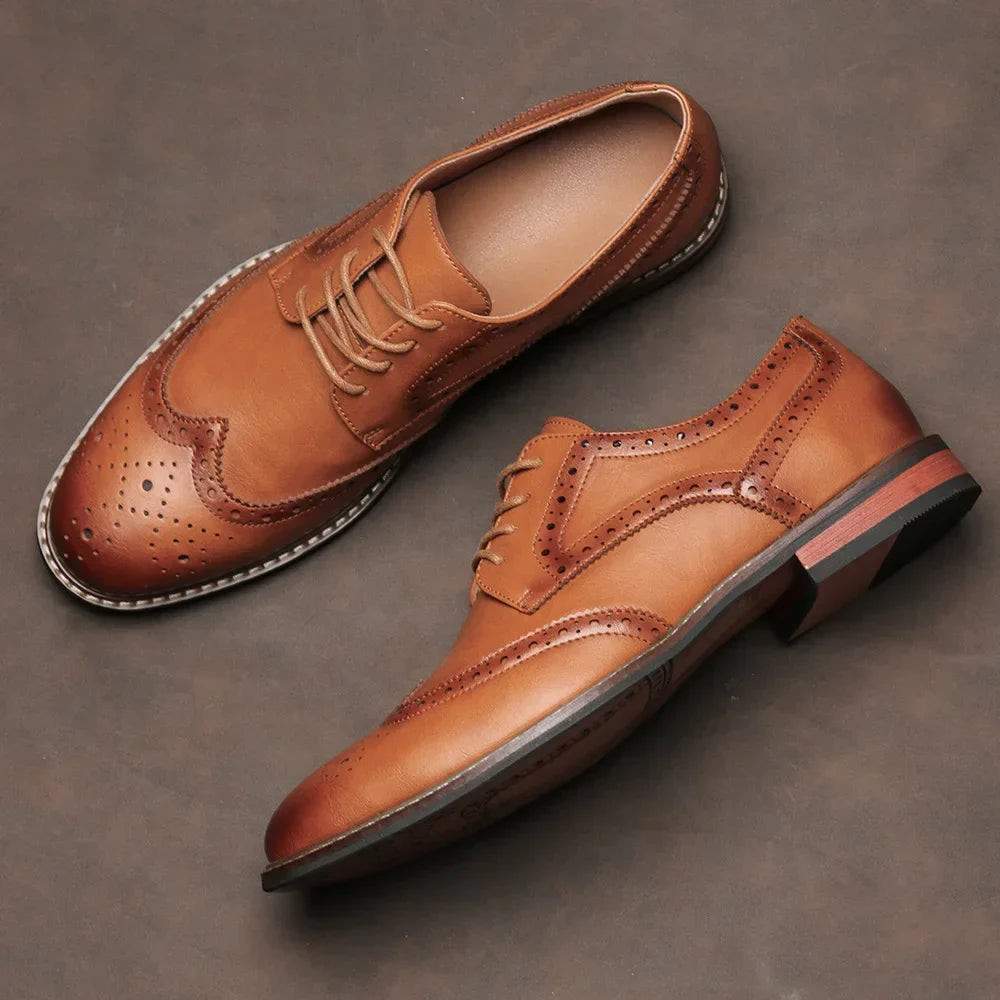 Zapatos de vestir elegantes para hombre para bodas