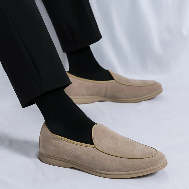 Mocasines de ante Chic
