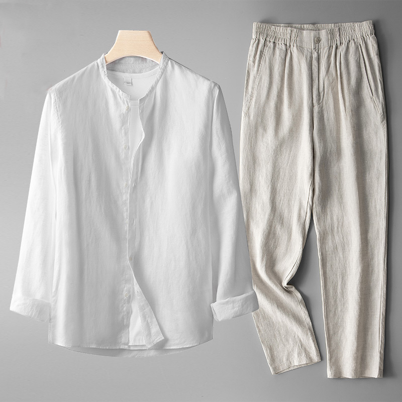 Conjunto de dos piezas de lino