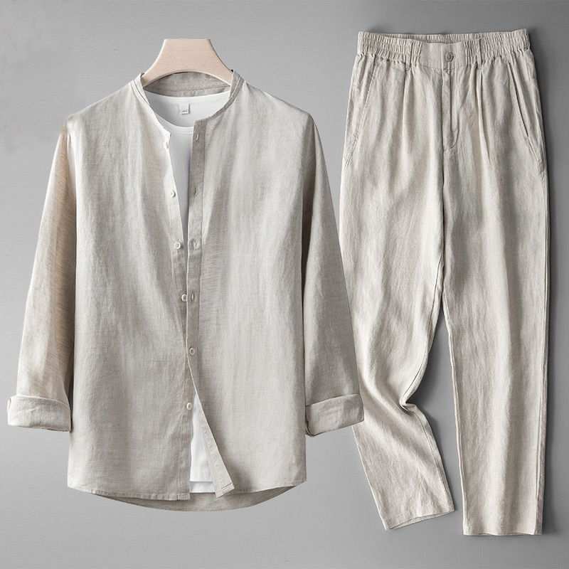 Conjunto de dos piezas de lino