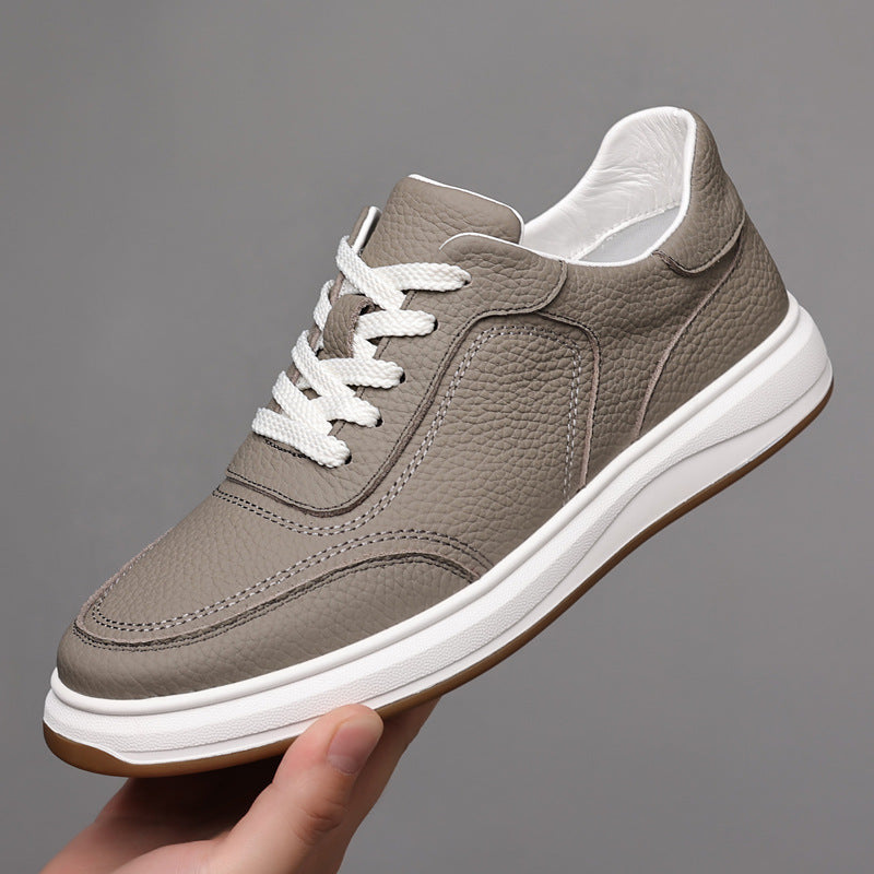 Zapatillas de cuero