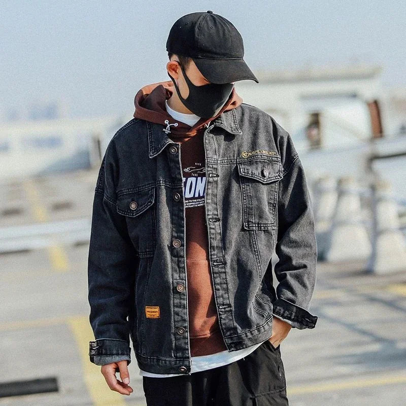 Chaqueta vaquera oversize