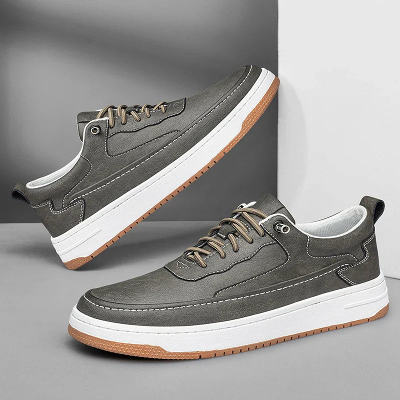 Elegantes zapatos de piel
