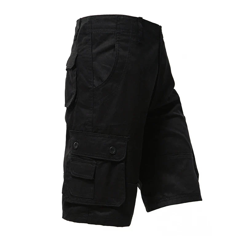Pantalones cortos casual cargo a la rodilla