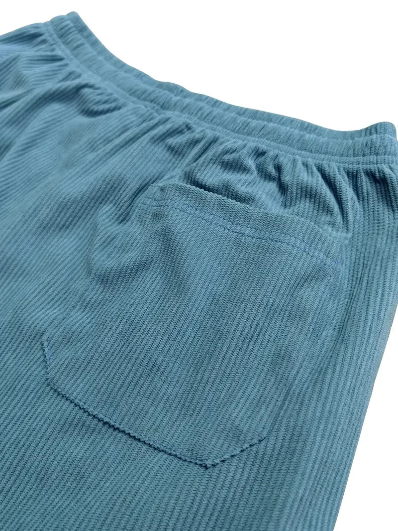 Pantalones informales de pana