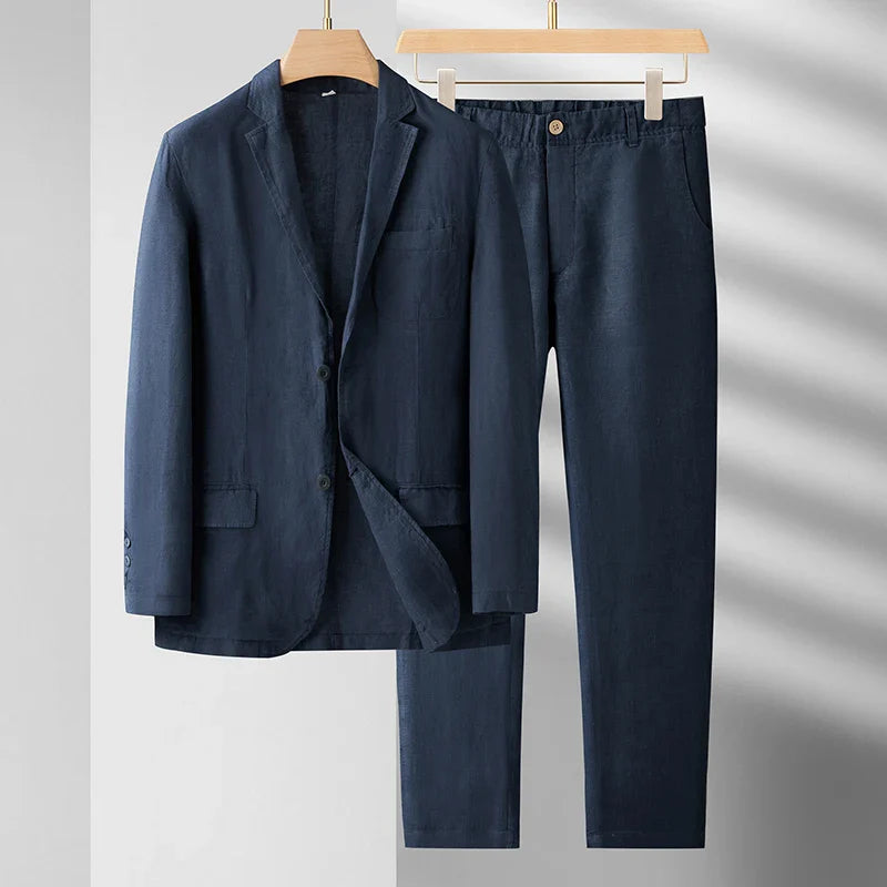 Conjunto de lino informal