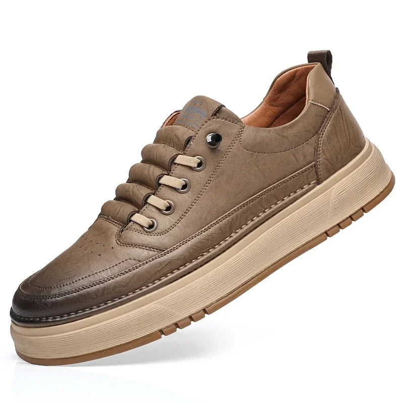 Elegantes zapatos de piel