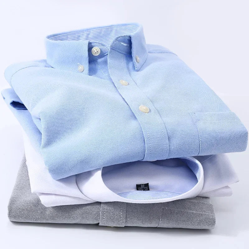 Camisa de algodón de manga larga