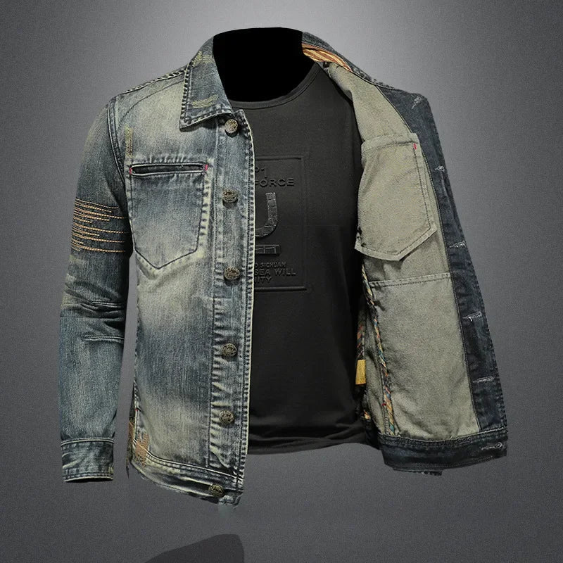 Chaqueta vaquera retro