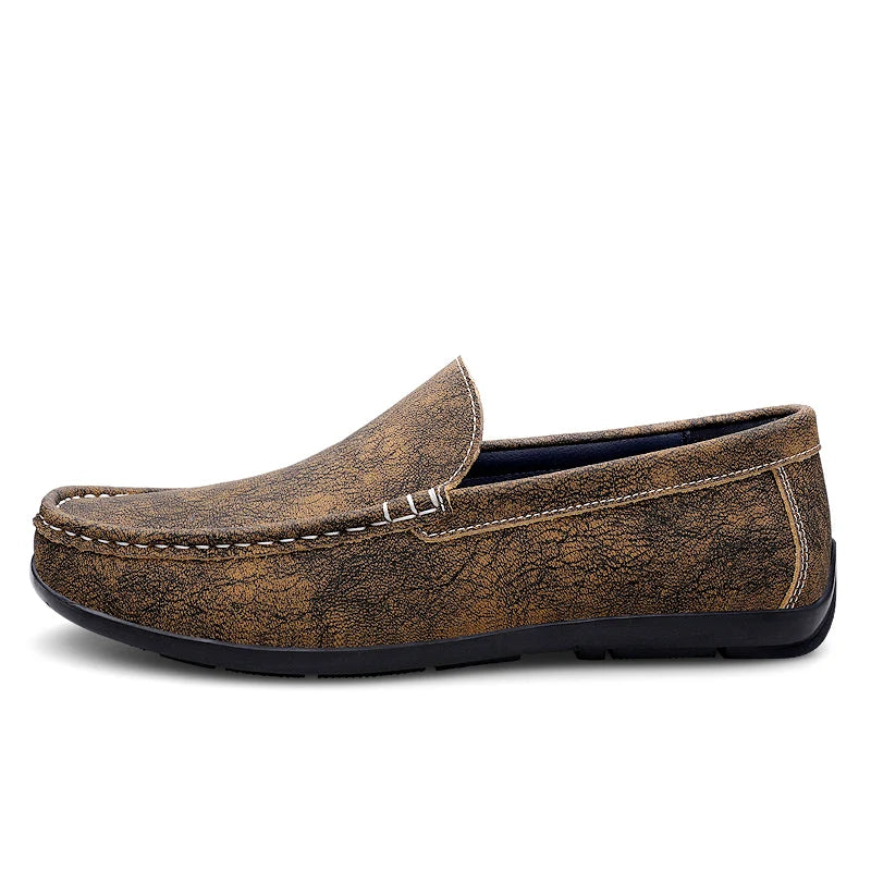 Mocasines de cuero elegantes para conducir
