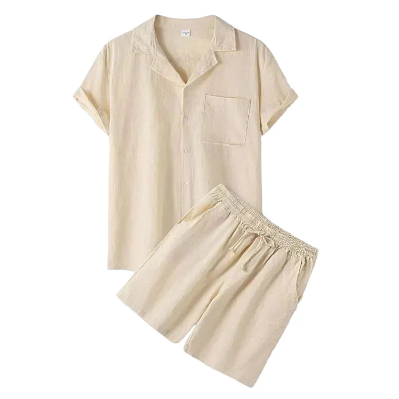 Elegante conjunto de algodón