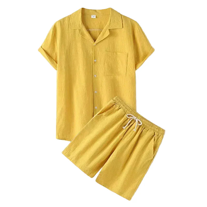 Elegante conjunto de algodón