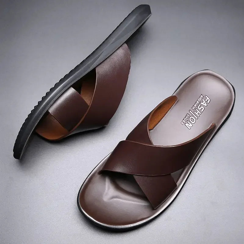 Sandalias de piel de primera calidad