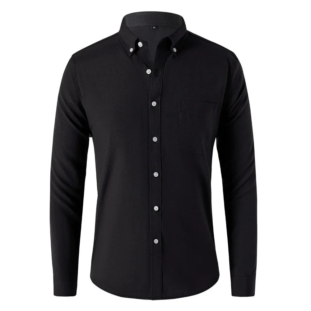 Elegante camisa Oxford