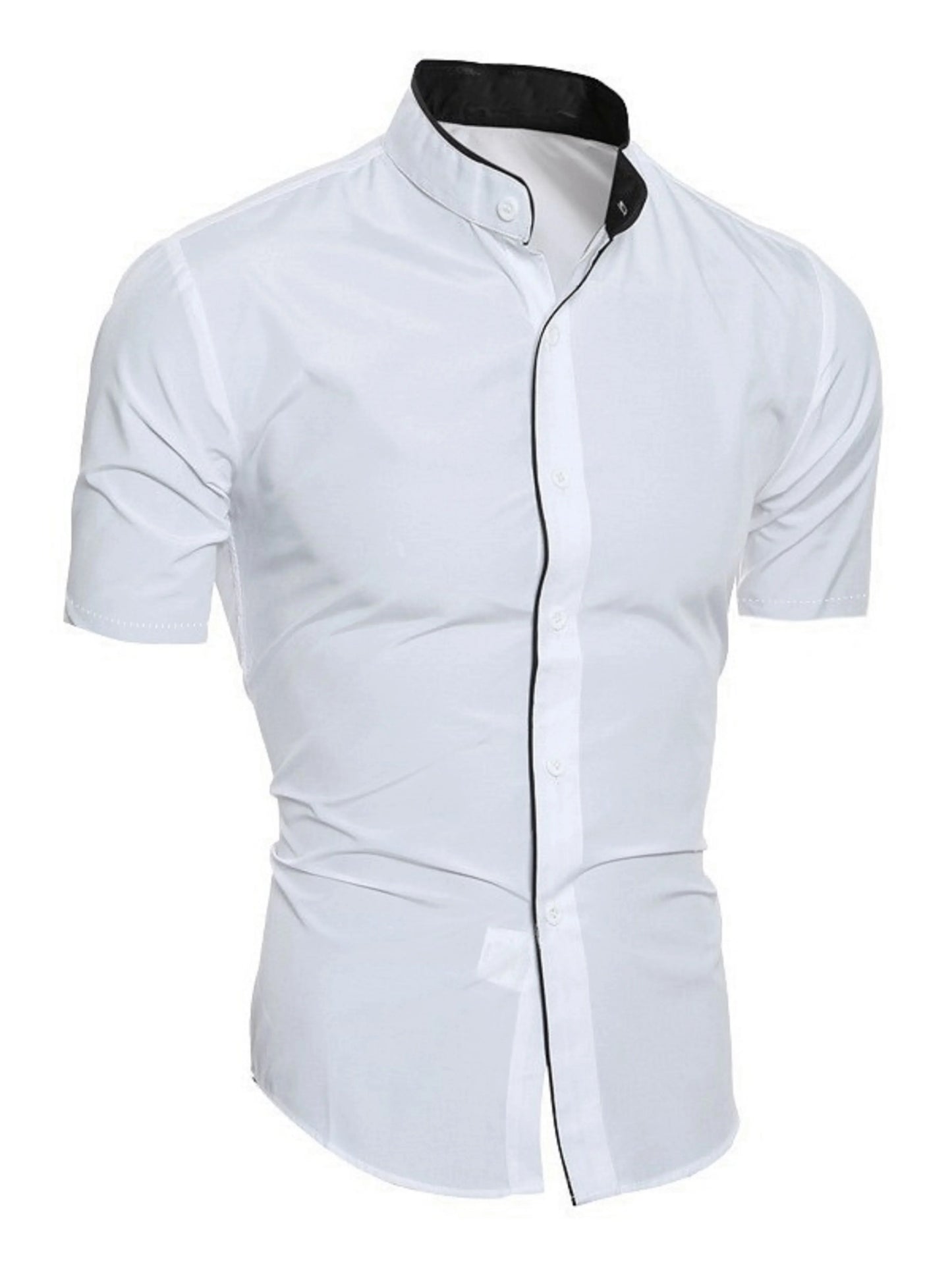 Camisa de algodón de manga corta