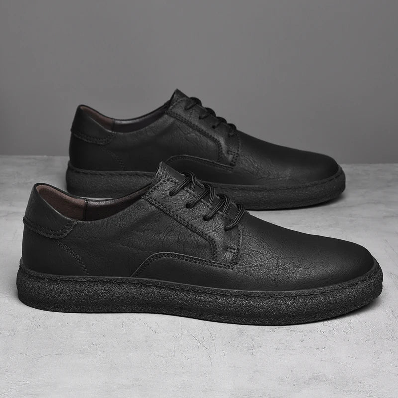 Elegantes zapatos de piel