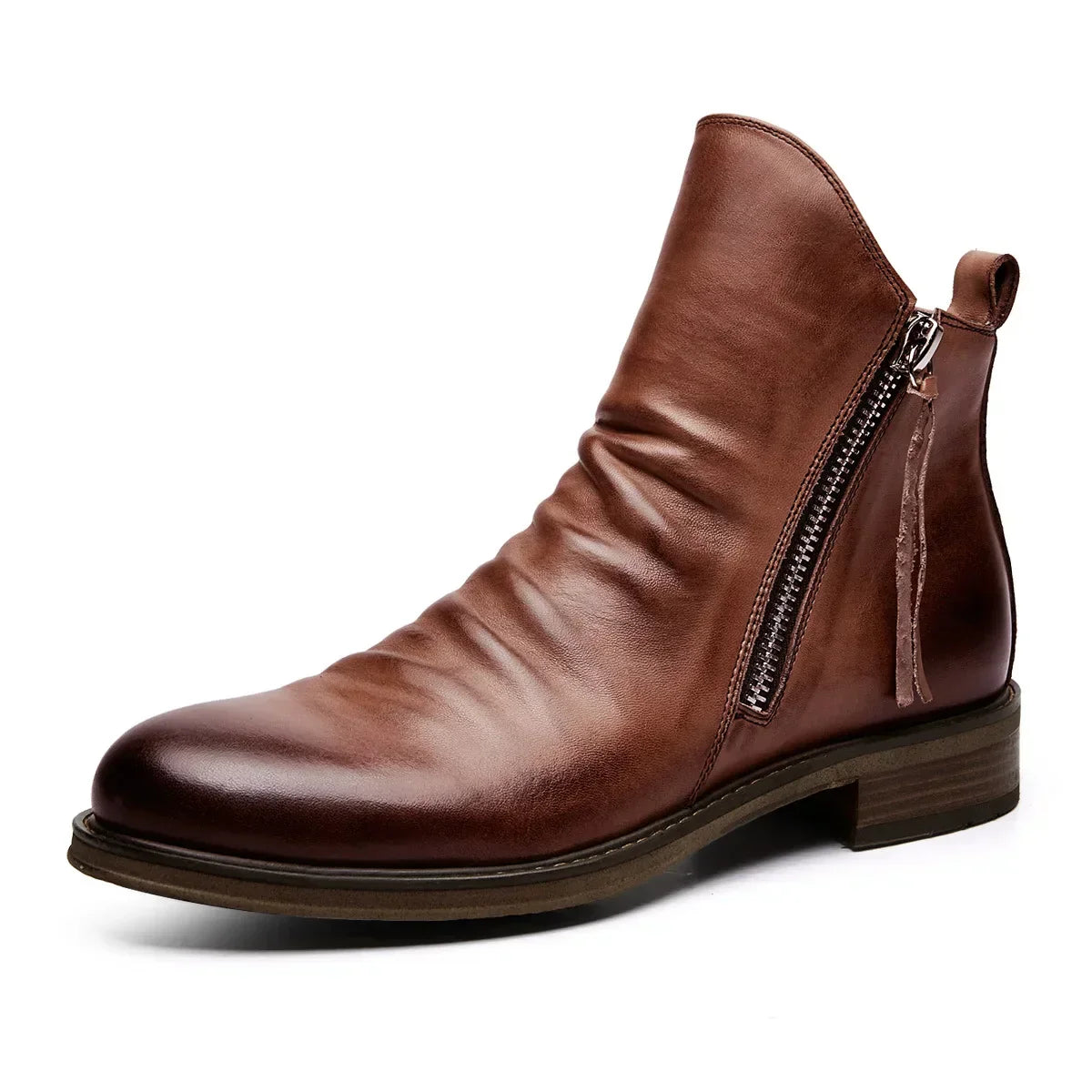 Botas Chelsea de piel