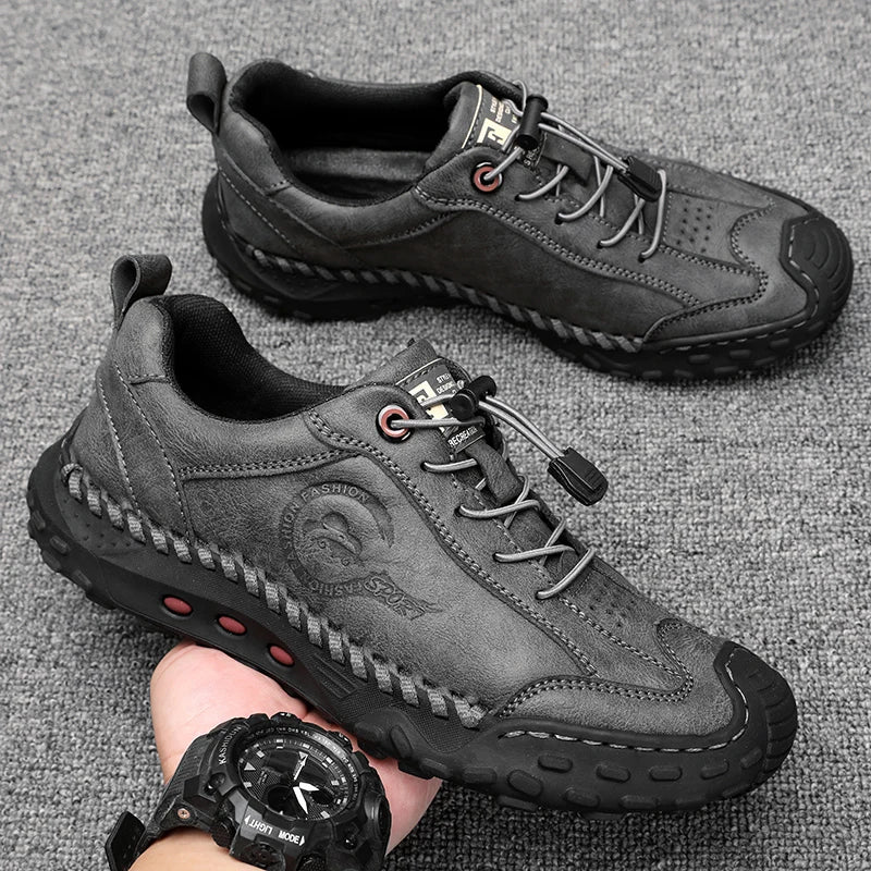 Zapatos de verano informales de cuero