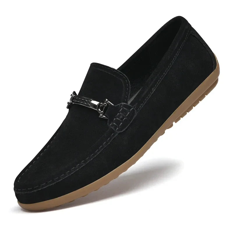 Mocasines de ante para conducir