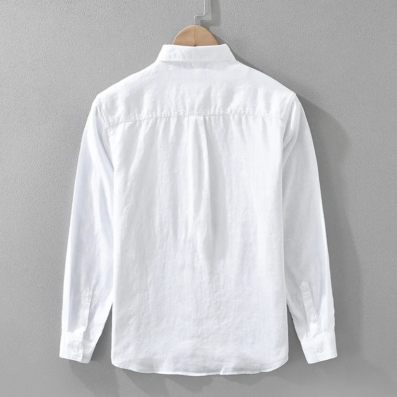 Camisa casual de lino