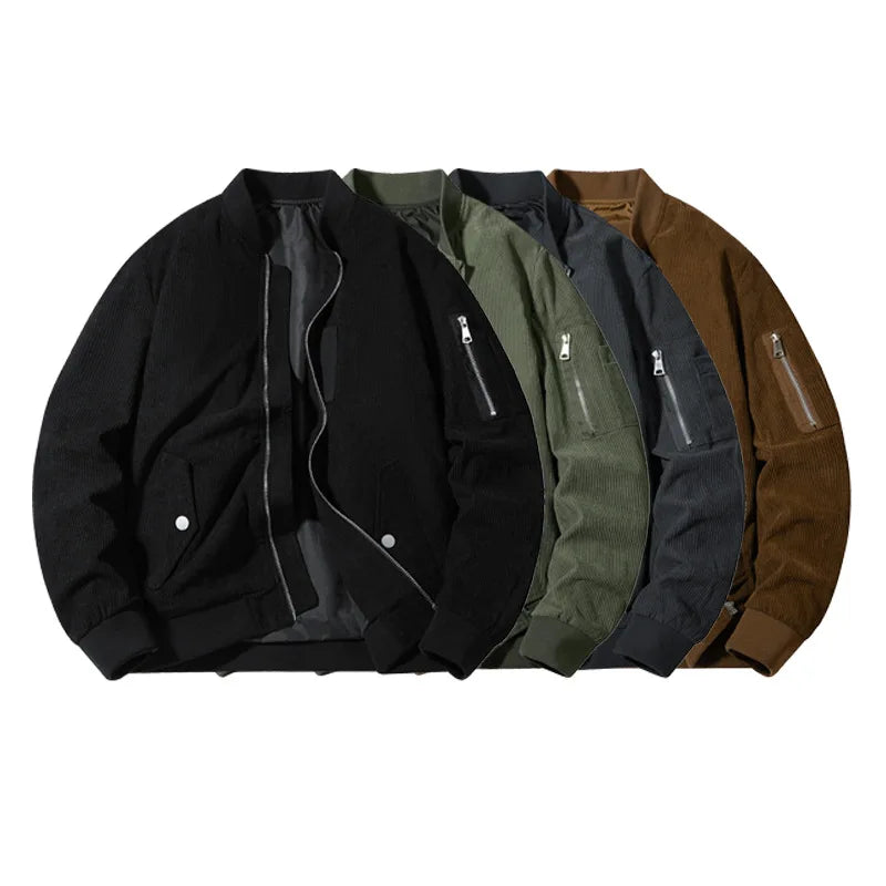 Elegante cazadora bomber