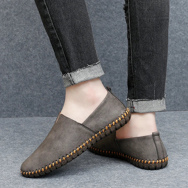 Mocasines de piel Ibiza