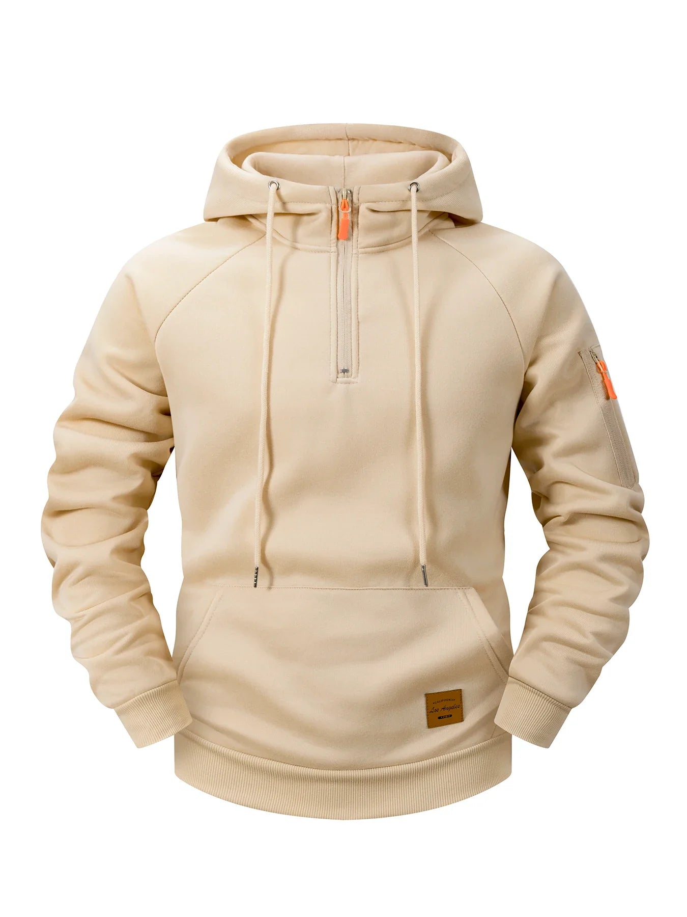 Elegante sudadera con capucha para hombre