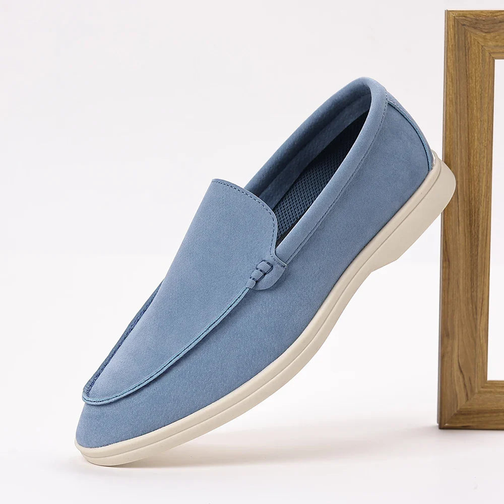 Mocasines casuales de ante