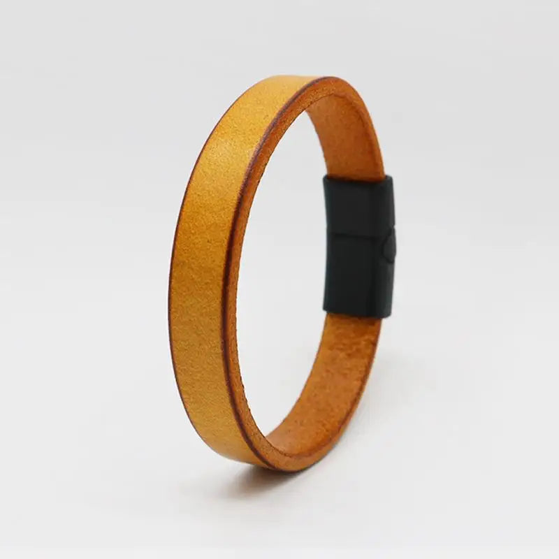 Pulsera de cuero para hombre